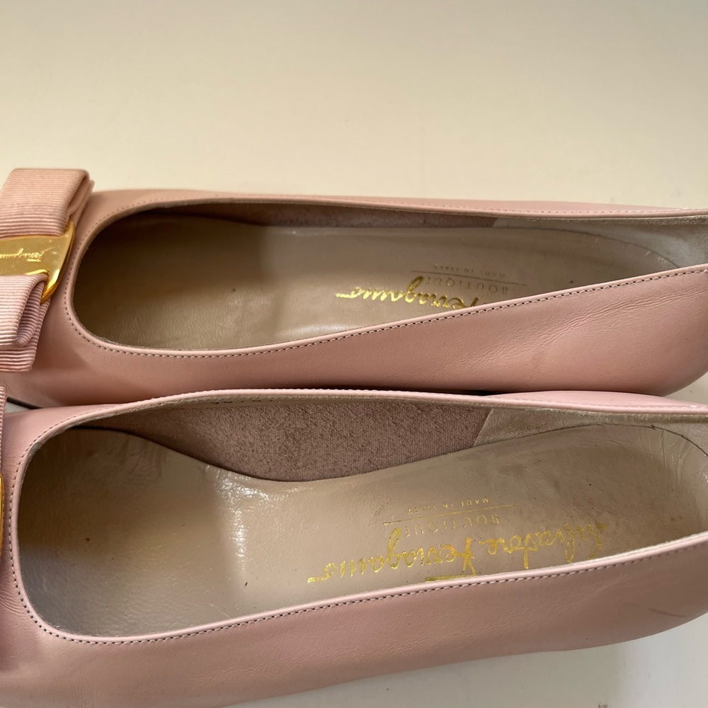 Salvatore Ferragamo pink ballet flat - Picture 7 of 12